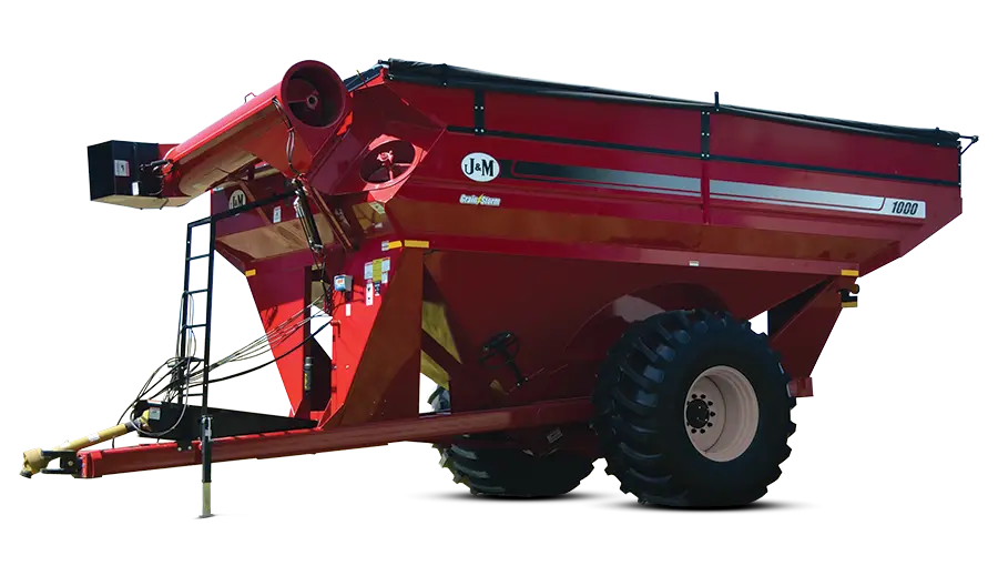 Red 1000 front fold grain cart