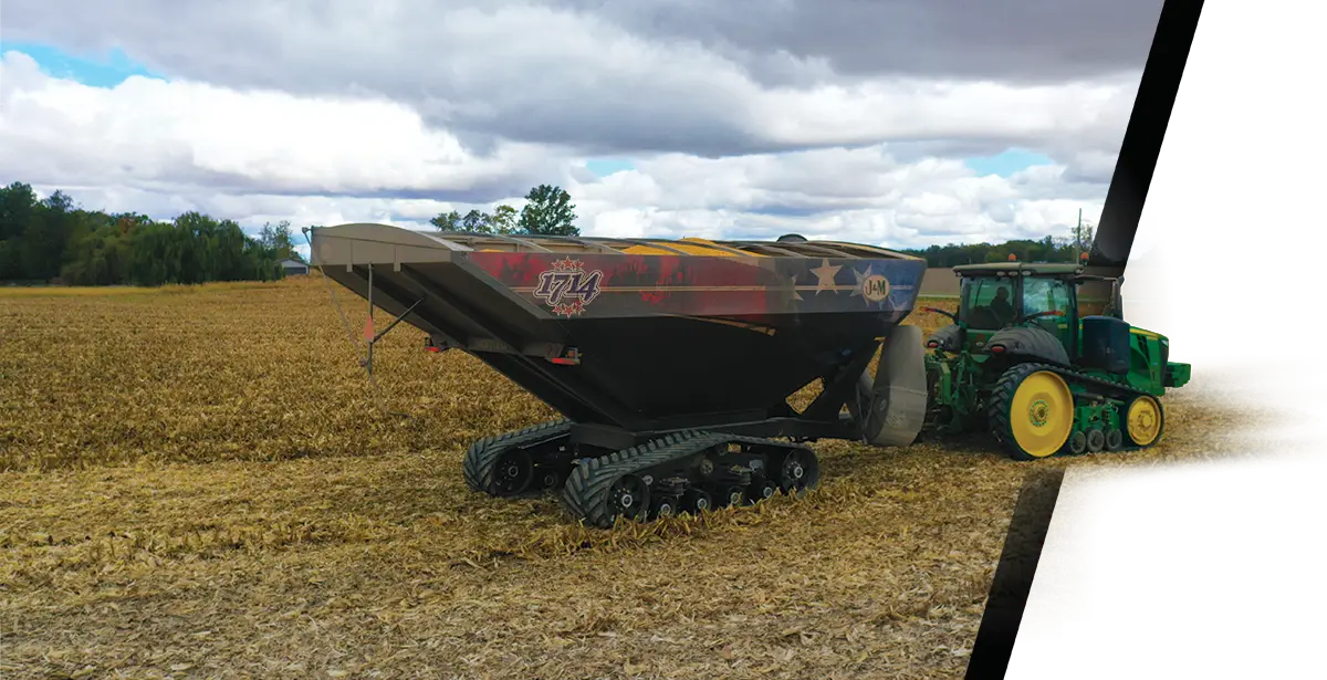 Fastest single-auger grain cart