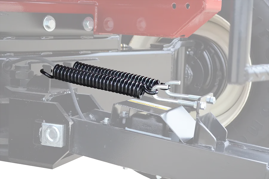 springs up close on a 55 series gravity wagon