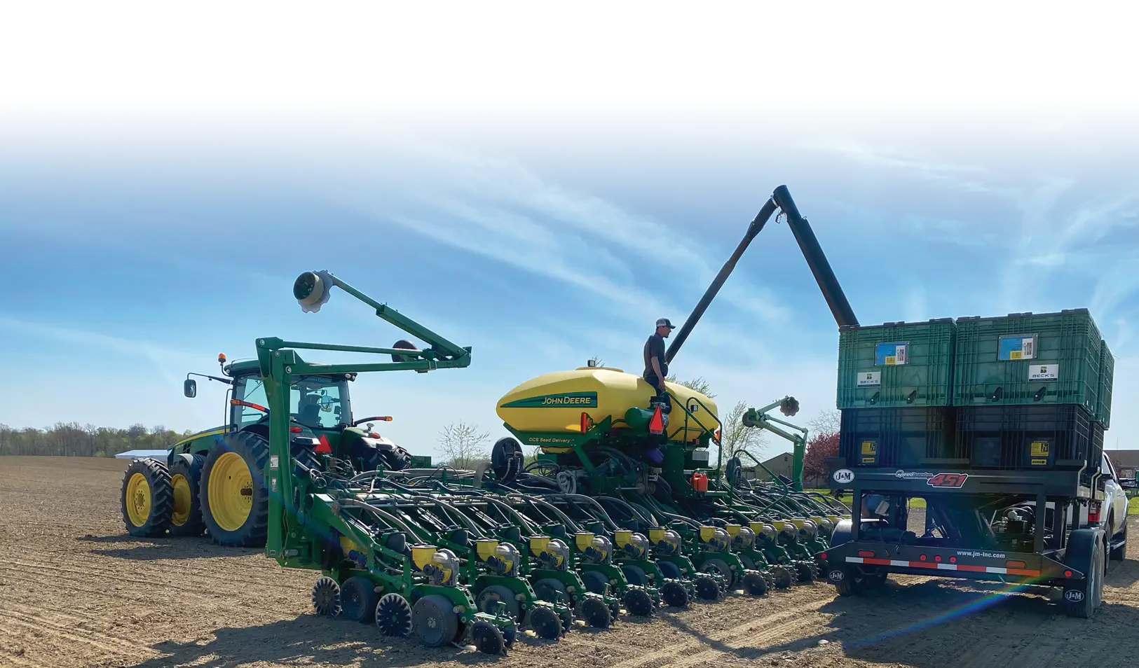 Filling a Seed Tender