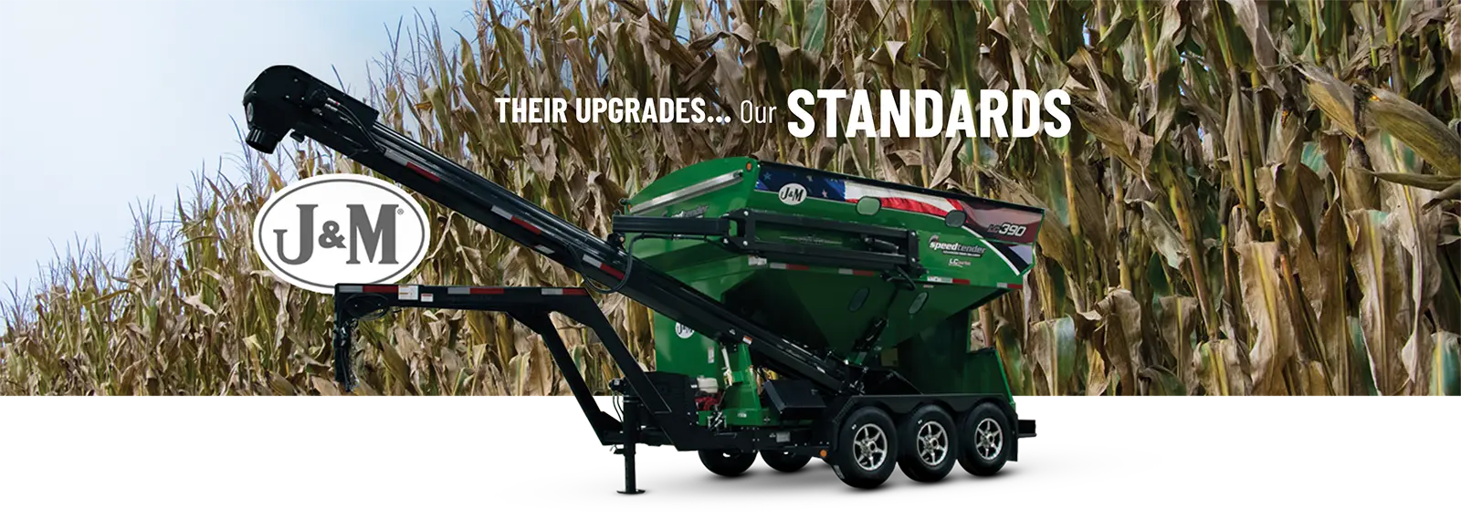 green seed tender cutout and placed in front of some corn