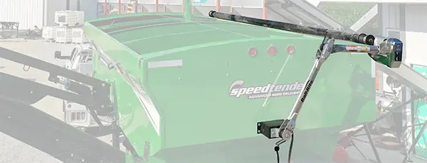 an image showing the arm of the electric roll tarp system